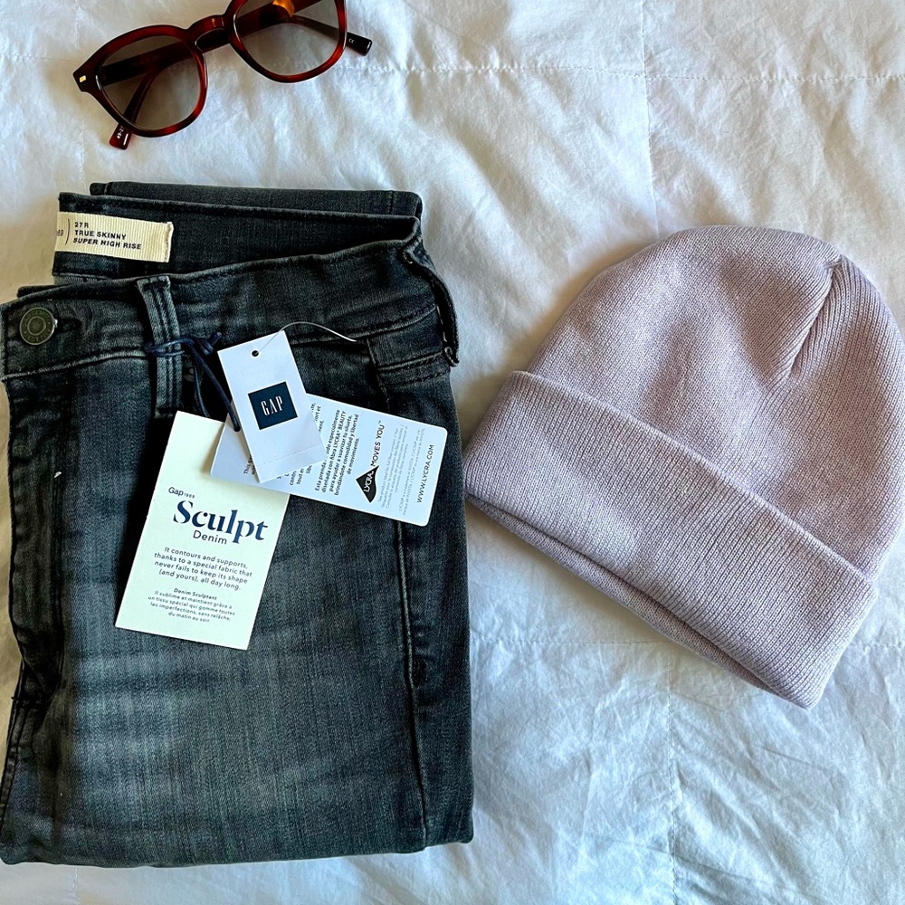 Gap Denim Sculpt True Skinny High Rise Jeans